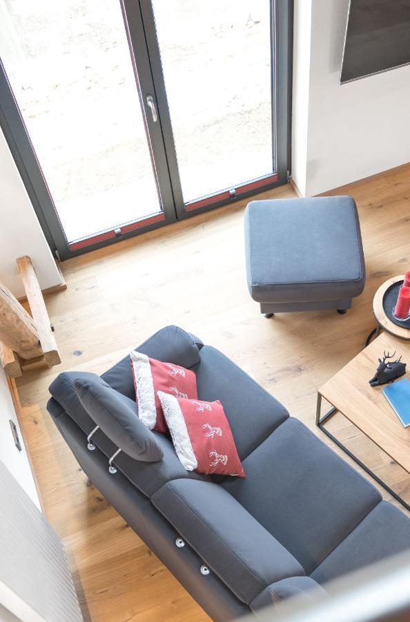 Chalet-Ferienwohnung Giebeltraum, 115 Qm, Wellness/Fitness/Sauna - Bergroedelhof Feilitzsch Eksteriør bilde