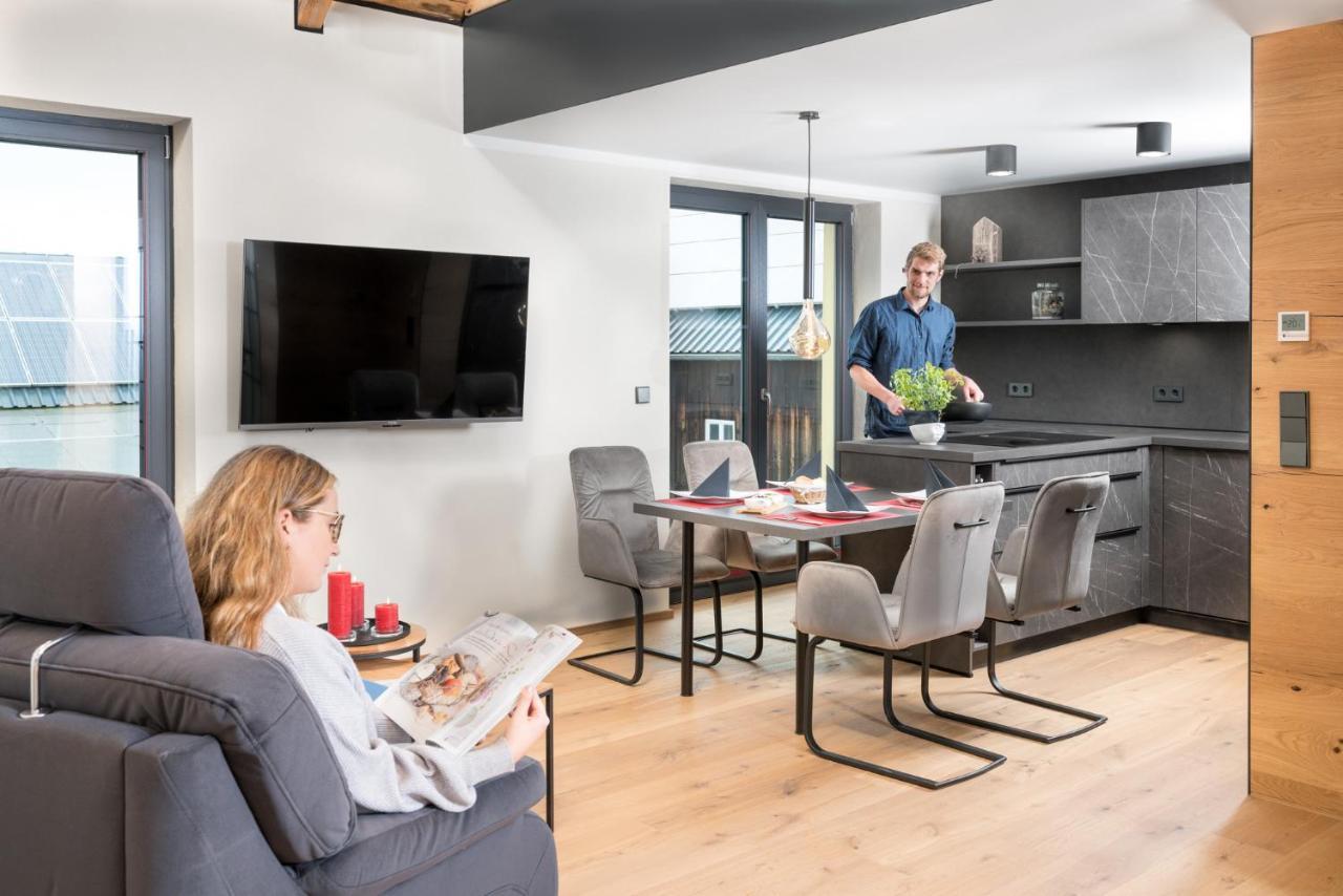Chalet-Ferienwohnung Giebeltraum, 115 Qm, Wellness/Fitness/Sauna - Bergroedelhof Feilitzsch Eksteriør bilde